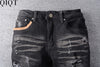 Best Design Retro Handsome Leather Clothing Men Jeans Jeans for Men Men Jeans Pants